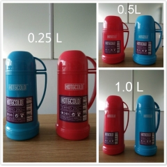 PLASTIC THERMOS VACUUM FLASK